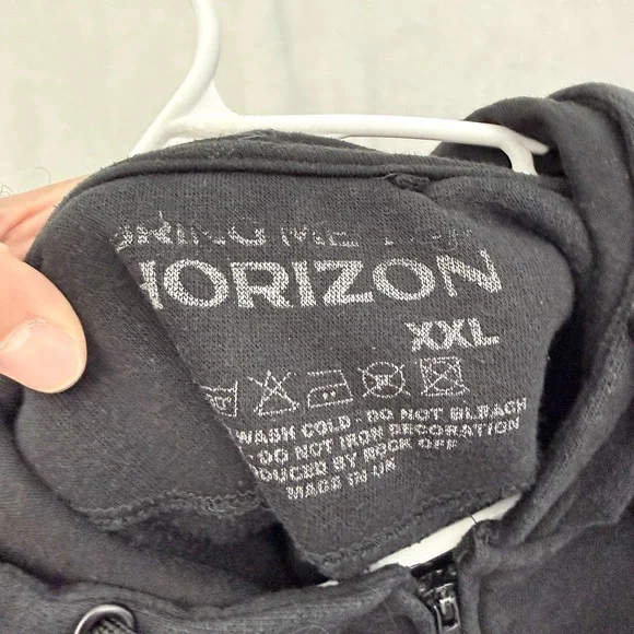 Bring Me The Horizon Hoodie Mens 2XL Full Zip Sempiternal Sweatshirt - Picture 2 of 9